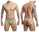 Jockstrap fétichiste classique MaleBasics MBL107 MOB 3 pouces Couleur Vert